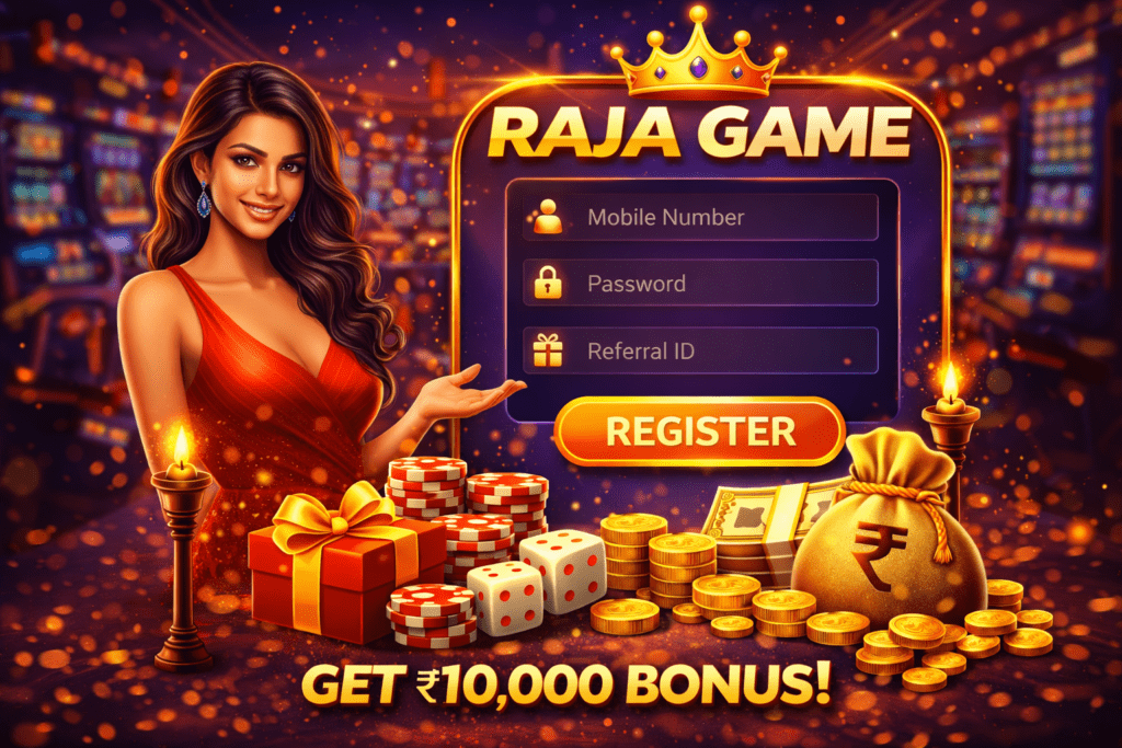 raja game register