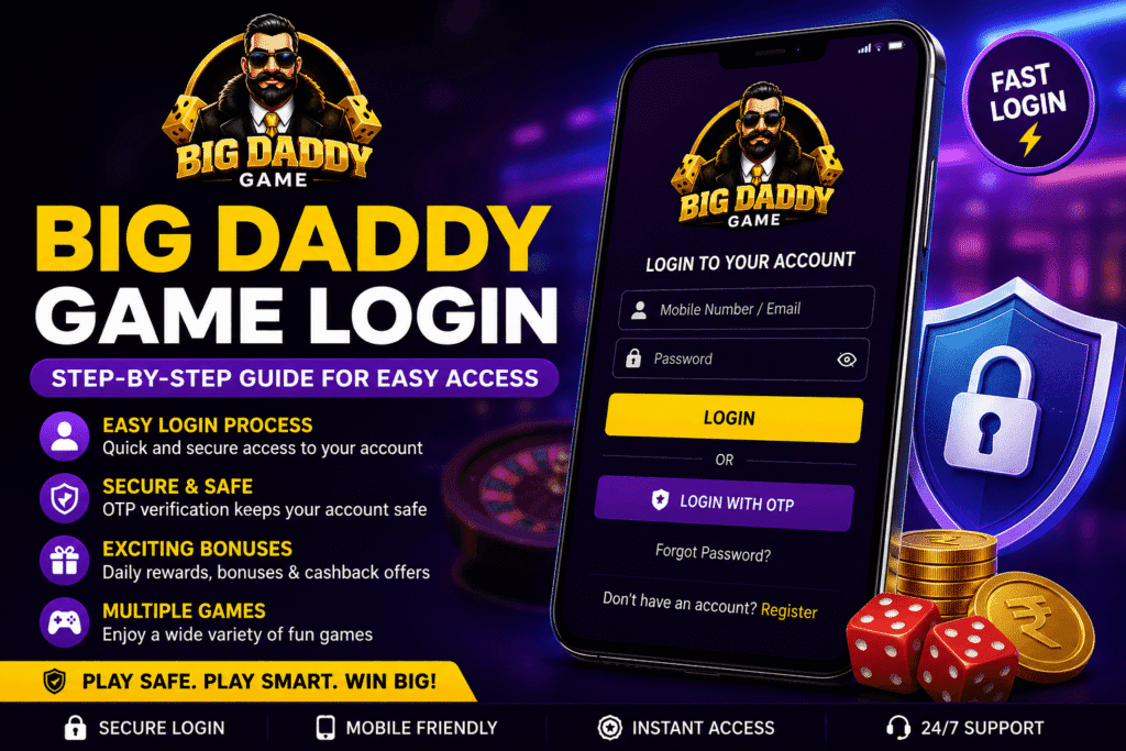 Big Daddy Game Login